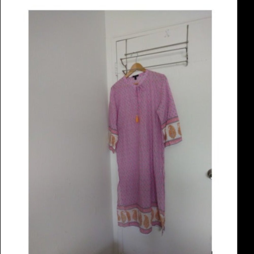 j. crew Paisley Print Coverup Dress